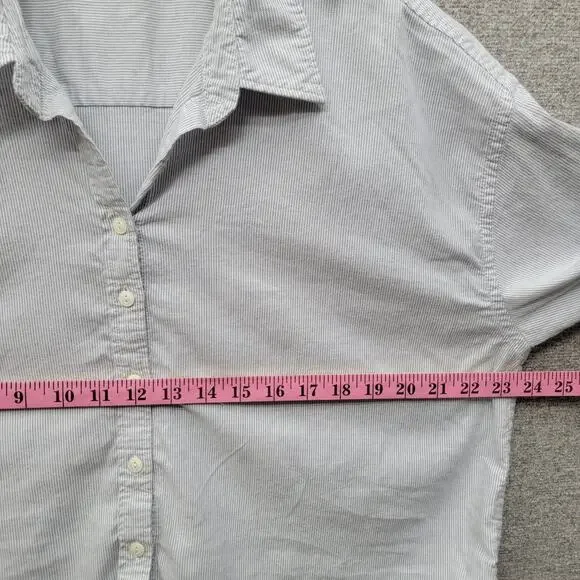 FAHERTY OXFORD CROPPED SHIRT, SIZE L - Picture 5 of 6